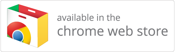 ChromeWebStoreのバッヂ